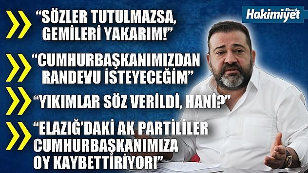 'Benim eski Selçuk Öztürk'e dönmem lazım!'