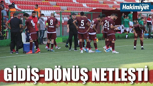 Elazığspor, Cumartesi yolcu