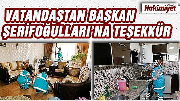 EVDE TEMİZLİK VE BAKIM HİZMETLERİ DEVAM EDİYOR