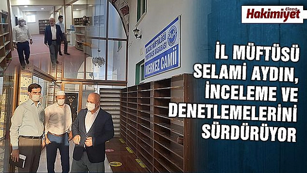 MÜFTÜ AYDIN, ZİYARETLERİNE DEVAM EDİYOR