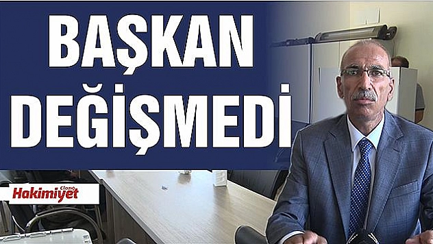 VETERİNER HEKİMLERİ ODASI BAŞKANLIĞINA TEKRAR CAZİM BULUT SEÇİLDİ 