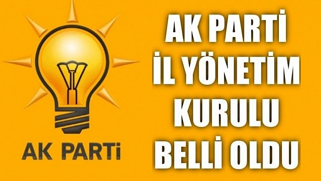 Ak Parti Elazığ Yönetim Kurulu Listesi Belli Oldu