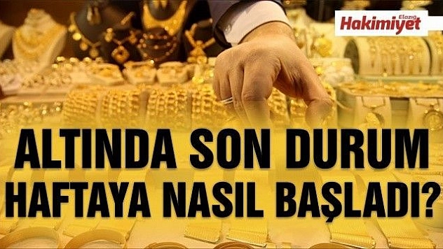 Altın haftaya nasıl başladı?