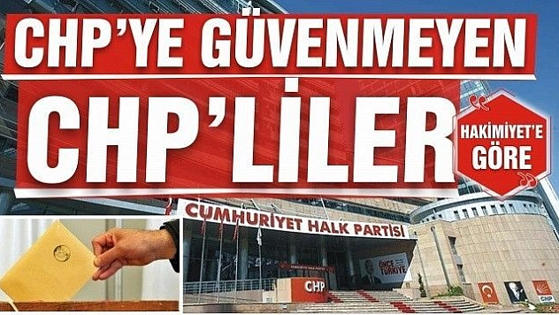 CHP'YE GÜVENMEYEN CHP'LİLER 