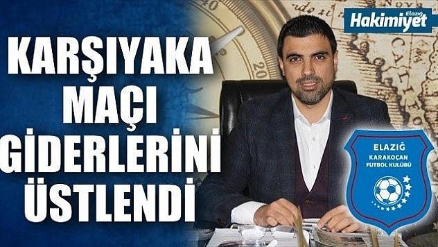 Erol'dan Karakoçan FK'ya destek