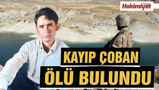 Tunceli'de kayıp çobanın cansız bedenine ulaşıldı