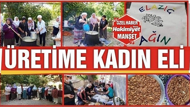 ÜRETİME KADIN ELİ