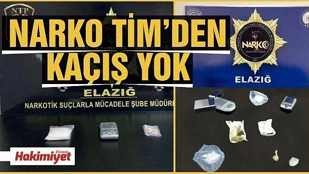 Uyuşturucu ve hassas terazi ile yakalanan şüpheli tutuklandı