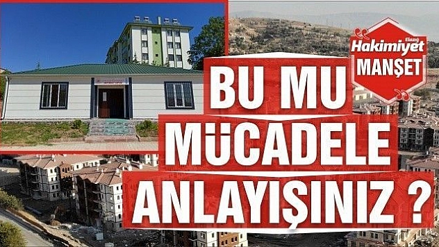 BU MU MÜCADELE ANLAYIŞINIZ?