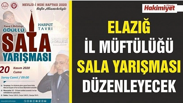ELAZIĞ'DA İLK KEZ HARPUT TAVRI SALA YARIŞMASI!
