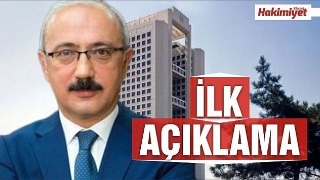 Hazine ve Maliye Bakanı Lütfi Elvan'dan ilk açıklama