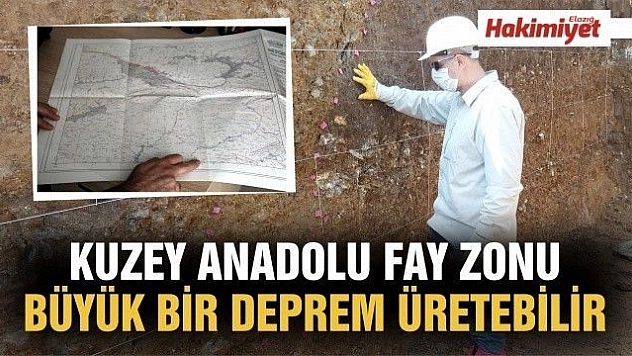 Kuzey Anadolu fay zonu büyük bir deprem üretebilir