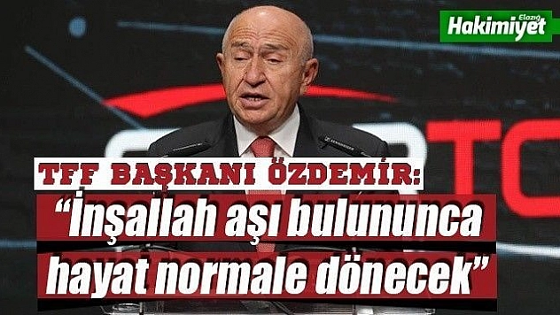 Özdemir: 'Her şeyi devletten beklememeliyiz'