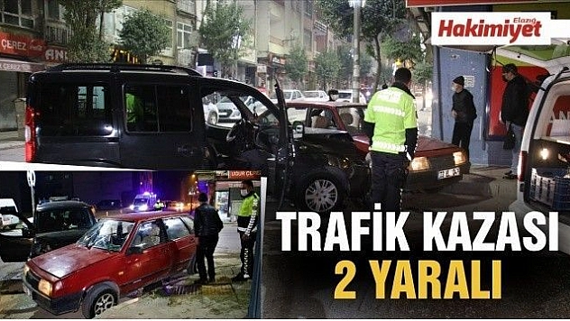 Sokağa çıkma kısıtlaması başladığı saatlerde kaza: 2 yaralı