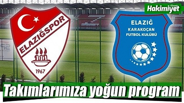 Takımlarımıza yoğunlaştırılmış program