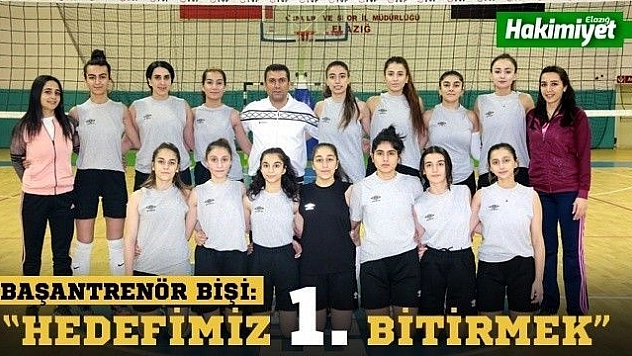 Bişi: 'Hedefimiz 1. bitirmek'