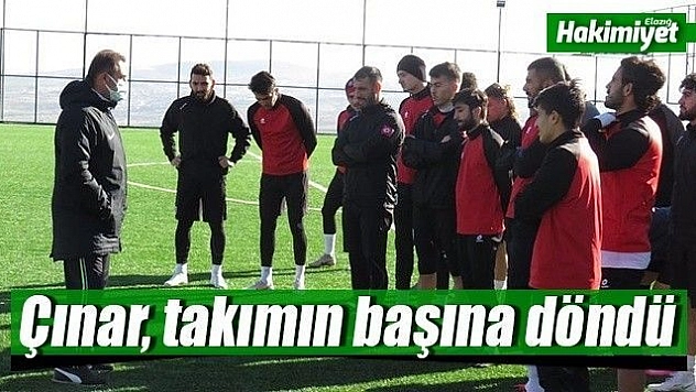 Çınar, takımın başına döndü