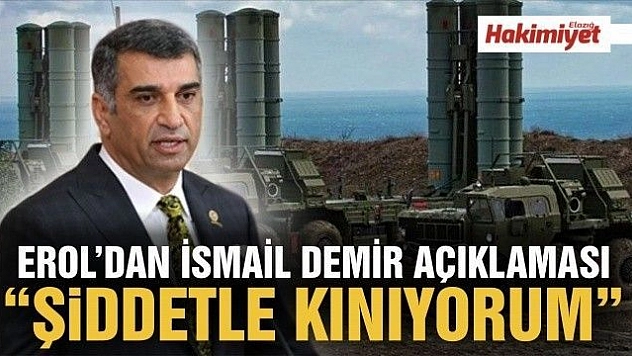 Gürsel Erol Yaptırım kararını kınadı