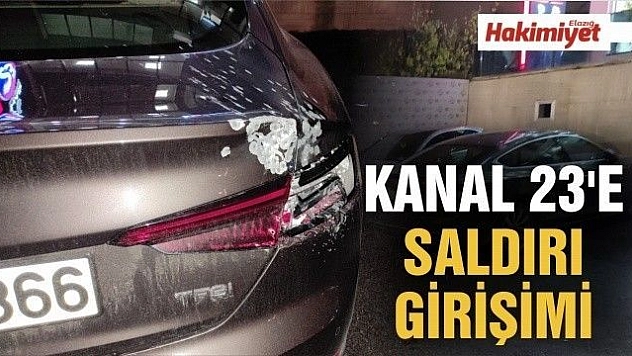 Kanal 23'e silahlı saldırı girişimi