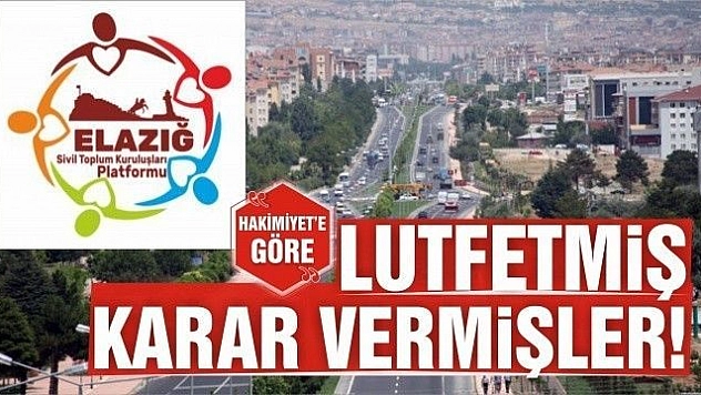 LUTFETMİŞ, KARAR VERMİŞLER!