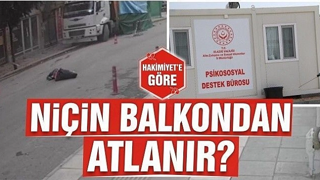 NİÇİN BALKONDAN ATLANIR?