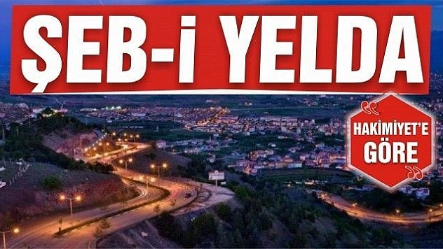 ŞEB-İ YELDA