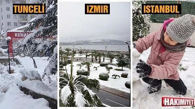 Elazığ kar yağışını bekliyor