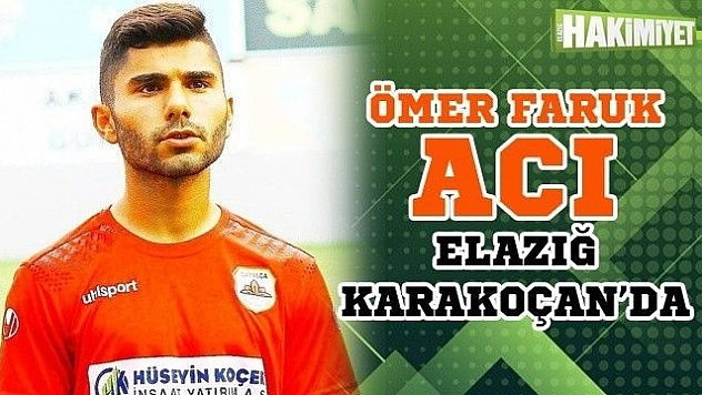 Ömer Faruk Acı, Elazığ Karakoçan'da