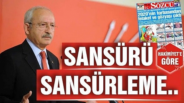 SANSÜRÜ SANSÜRLEME...