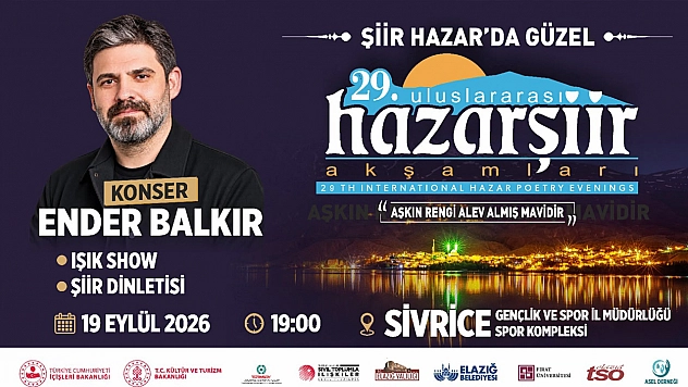 29. Uluslararası Hazar Şiir Akşamları başlıyor