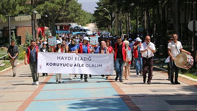 30 Haziran Koruyucu Aile Günü Yürüyüşü Düzenlendi