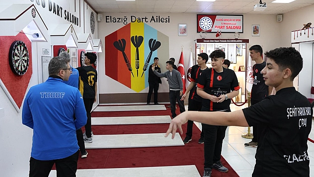 30 okulun katıldığı dart müsabakaları sona erdi