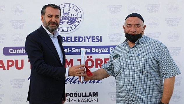 30 yıllık sorun çözüme kavuştu