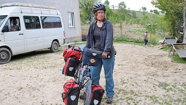 33 bin kilometre pedal çeviren Belan'ın son durağı Elazığ oldu