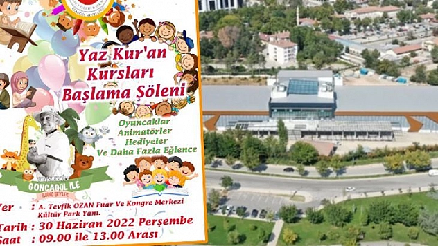 Yaz Kur'an Kursları Başlama Şöleni