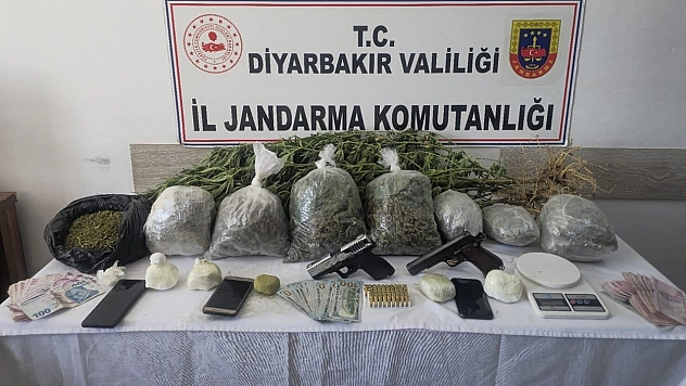 45 kilo esrar ele geçirildi