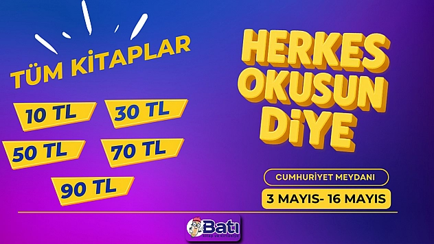 5. Batı Kitap Şöleni Başlıyor!