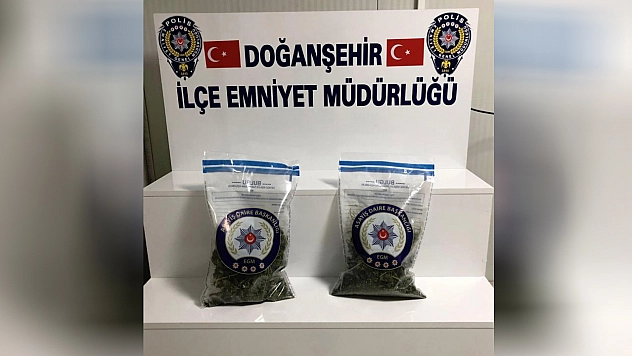 752 gram esrar ele geçirildi: 1 kişi gözaltına alındı