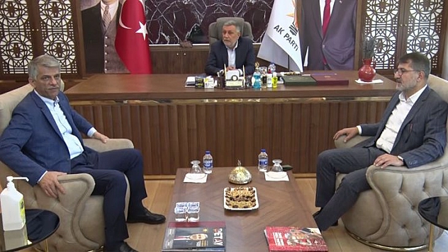 Bakan Yardımcısı Alpaslan İl Başkanı Yıldırım İle Bir Araya Geldi