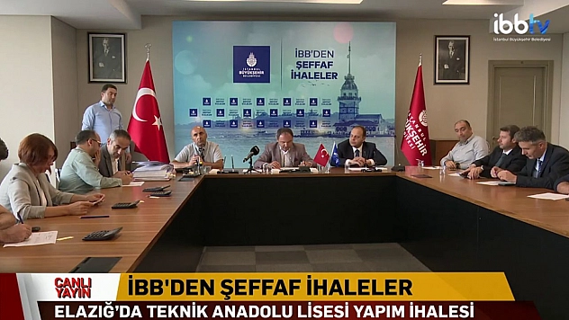 İBB'nin Elazığ'da İnşa Edeceği Okulun İhalesi Yapıldı