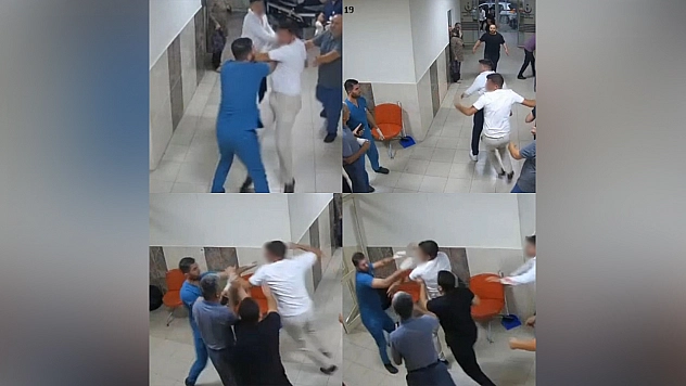 Adana'da sağlıkçılara saldırıp yumruk atan şüpheli tutuklandı