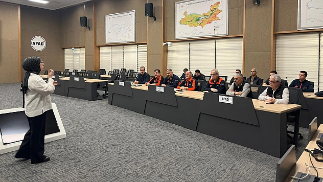 AFAD ekiplerine işaret dili eğitimi