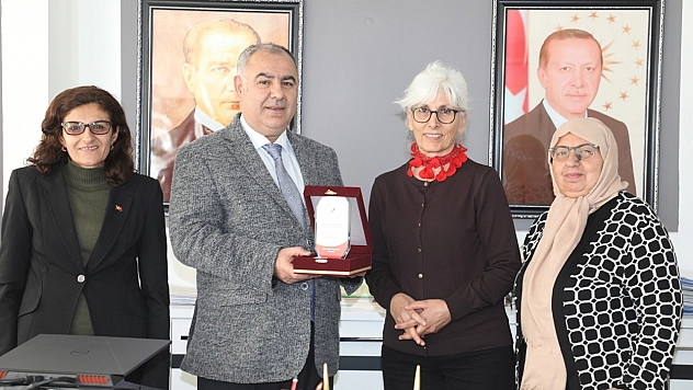 Ağın Kadınları Kooperatifinden İl Müdürlüğüne ziyaret