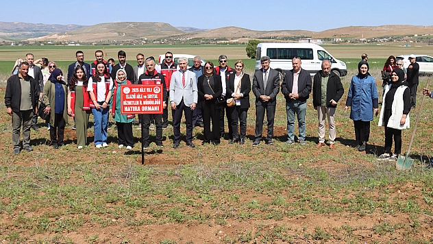 'Aile yılı' dolayısıyla 'aile yılı hatıra ormanı' oluşturuldu