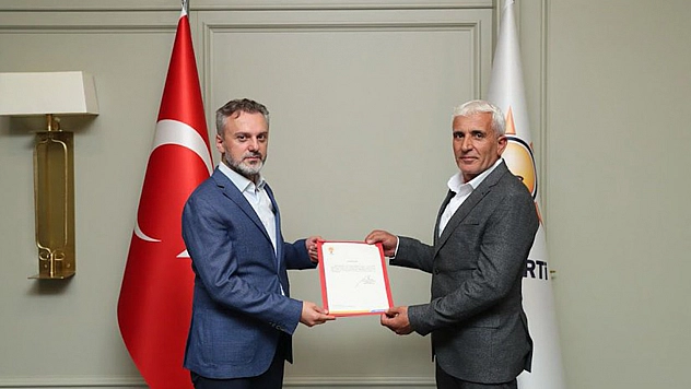 Ak Parti Keban İlçe Başkanı değişti