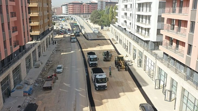 Ali Rıza Septioğlu Bulvarı'ndaki Yol Çalışmaları Tamamlandı