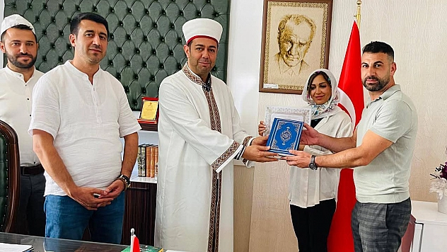 Alman vatandaşı Ghodsi, Elazığ'da Müslüman oldu