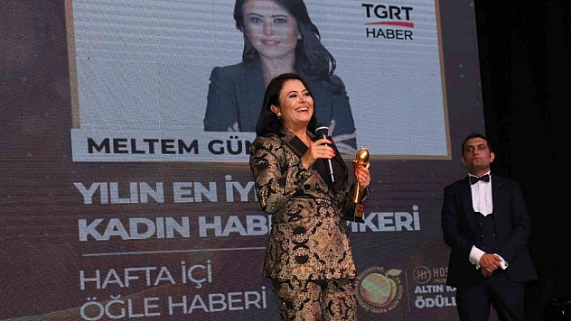 Altın Kayısı Ödülleri'nde TGRT Haber'e ödül