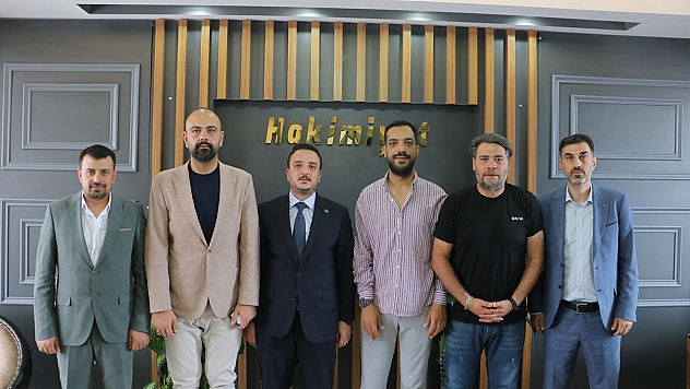 Anahtar Parti Elazığ Heyetinden Hakimiyet Gazetesi'ne ziyaret