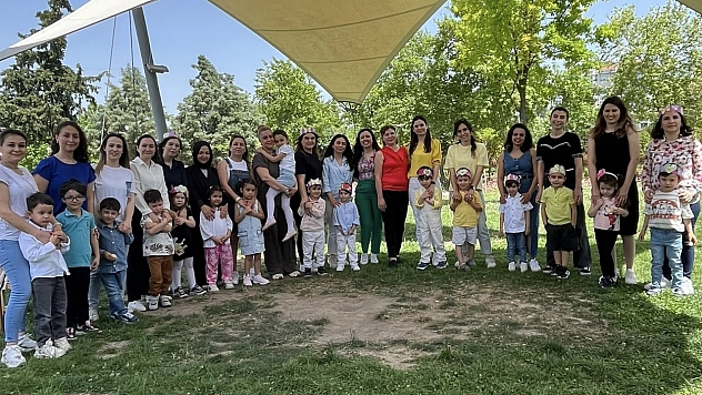 Anneler ve çocuklar doyasıya eğlendi